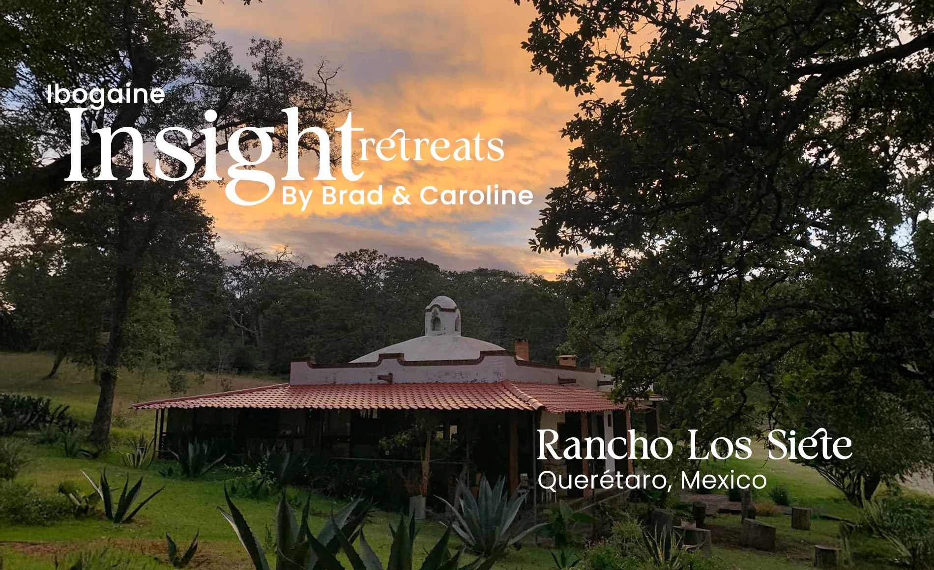 insight ibogaine retreat by Brad and Caroline Rancho Los Siete Querétaro Mexico Rancho Los Siete Querétaro Mexico Cover image
